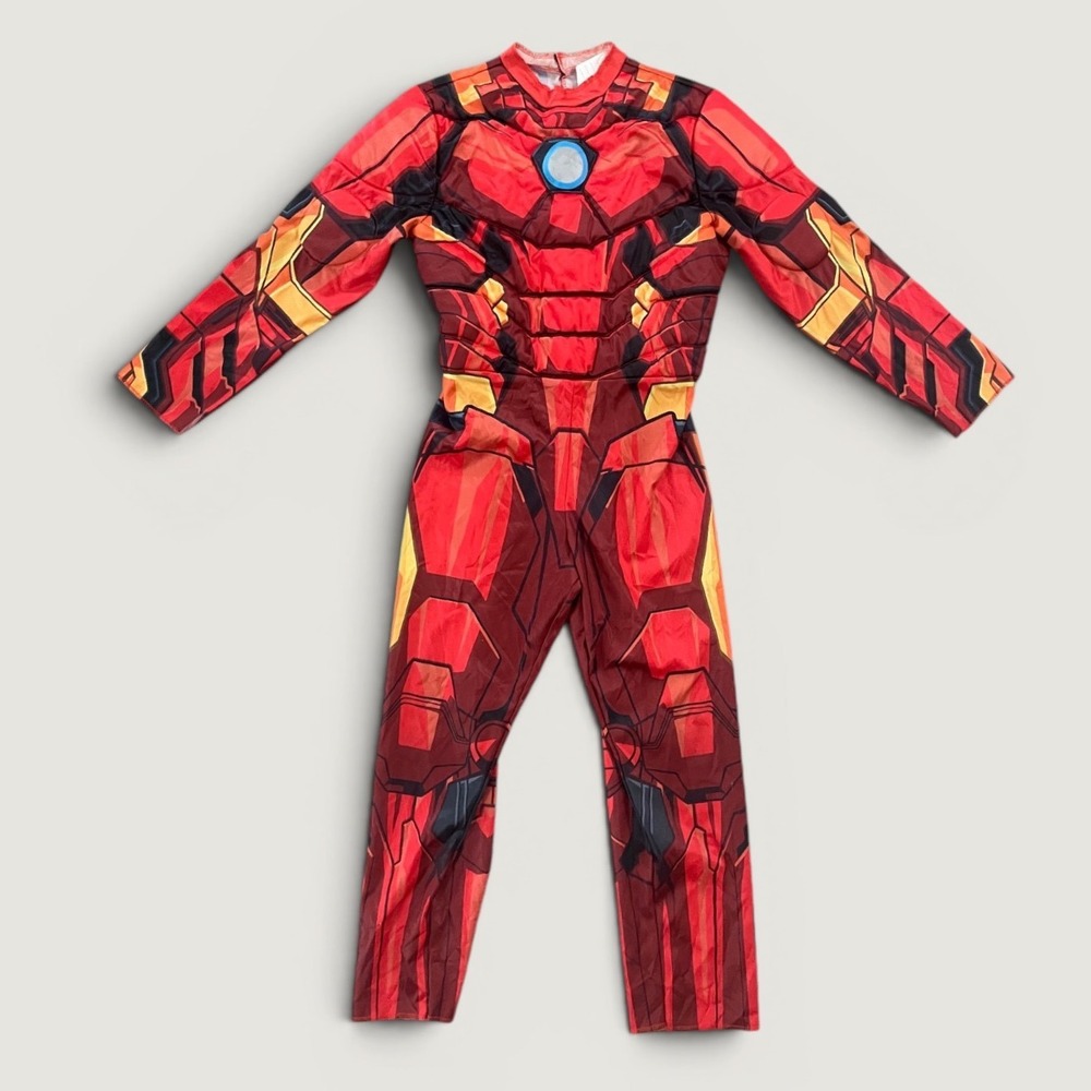 Marvel Avengers Iron Man Powerwall Costume Youth Boy Size M Jazwares Halloween